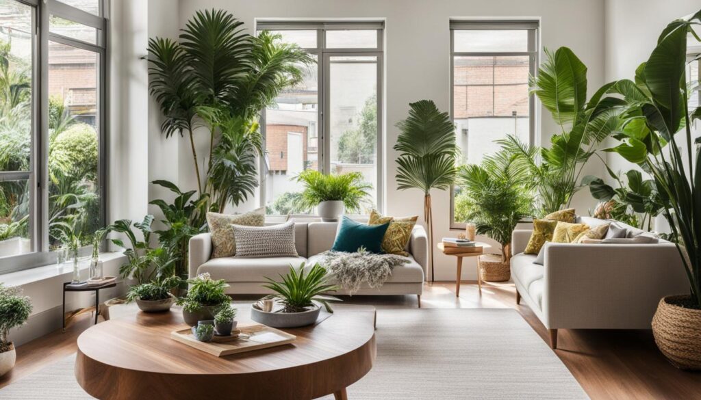 incorporating plants in Melbourne's interior design