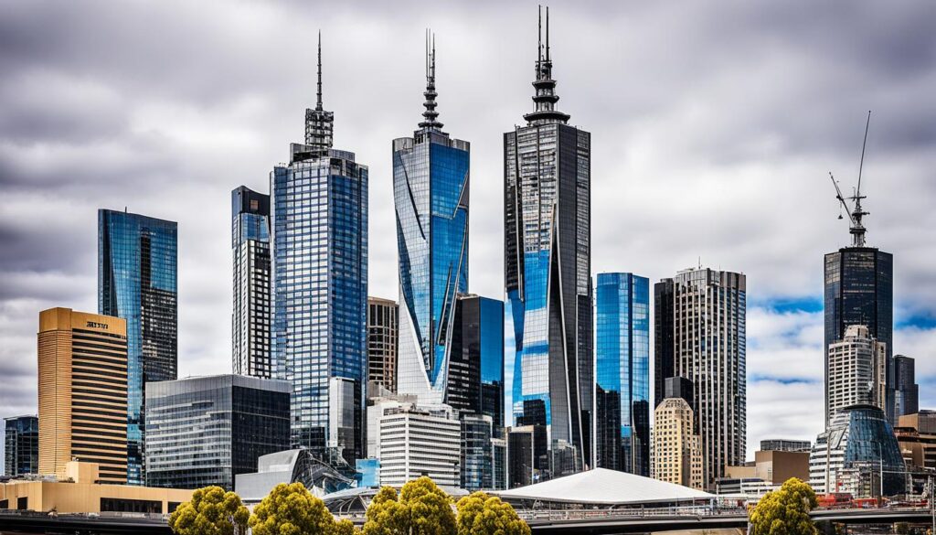 Skyline Architecture in Melbourne