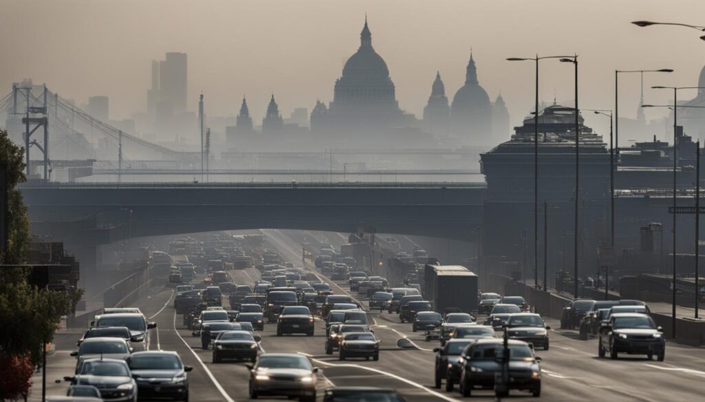air pollution in Victoria