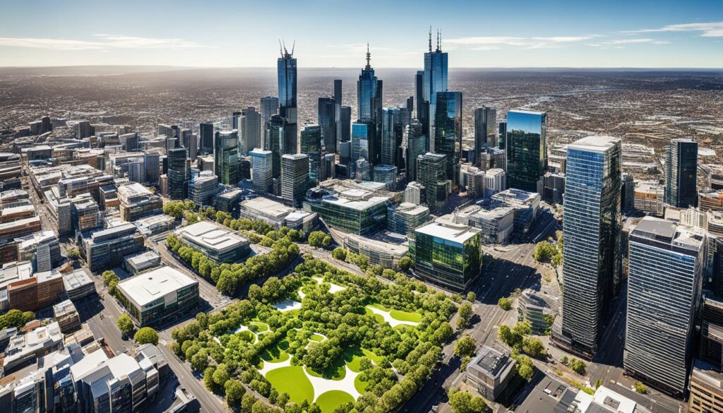 green infrastructure in Melbourne
