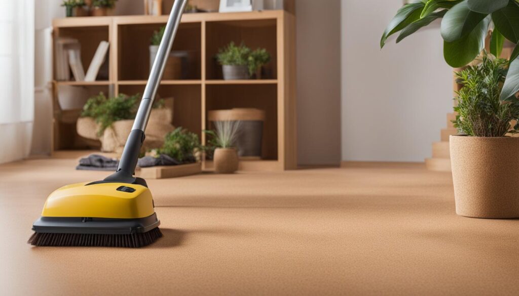 Cork flooring care and maintenance image
