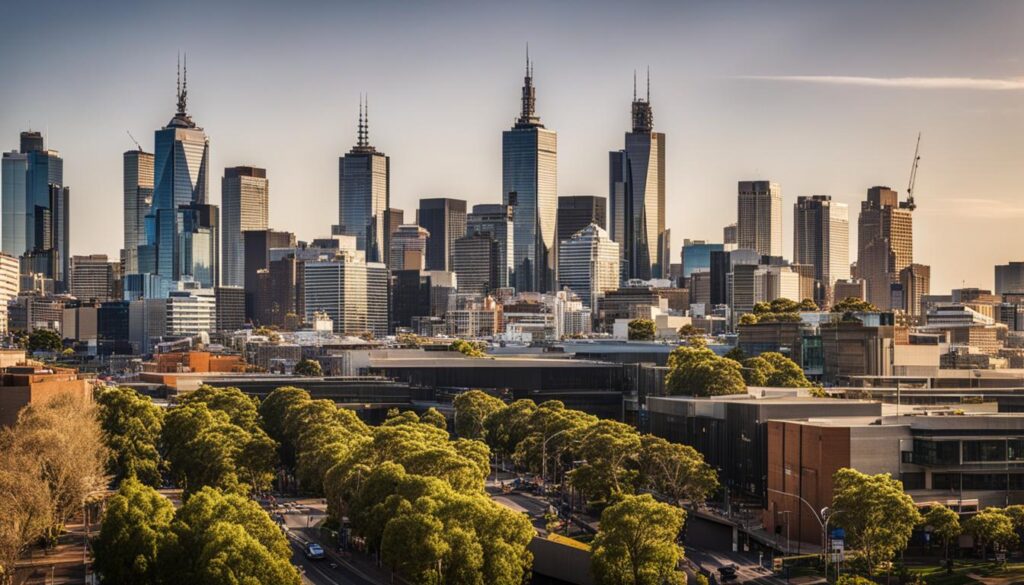 Melbourne, urban heat island, design choices