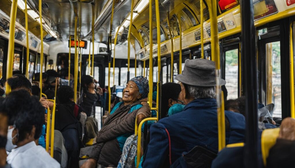 Public transport etiquette, sustainable commuting culture