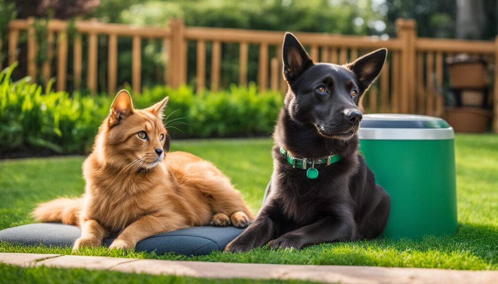 Sustainable pet care, year-round practices, responsible pet owners
