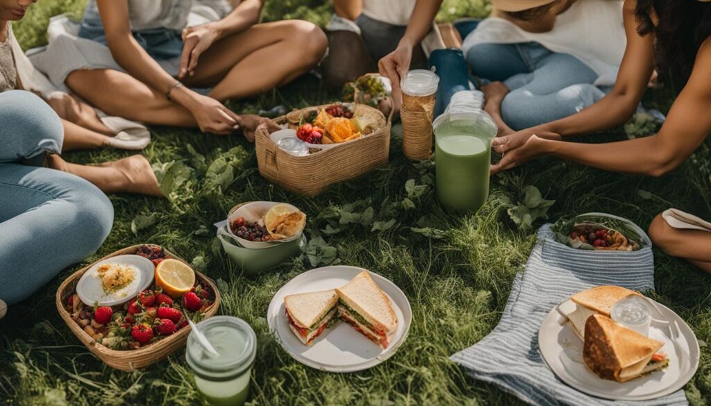 Tips, sustainable picnics, outdoor dining, Melbourne