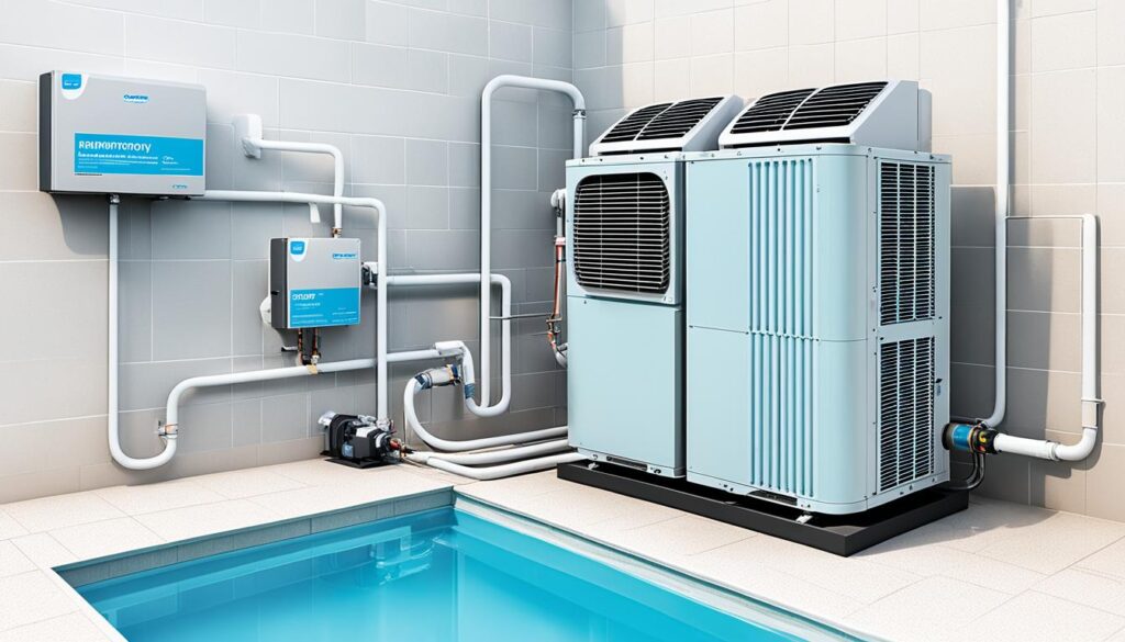 air conditioner and pool pump
