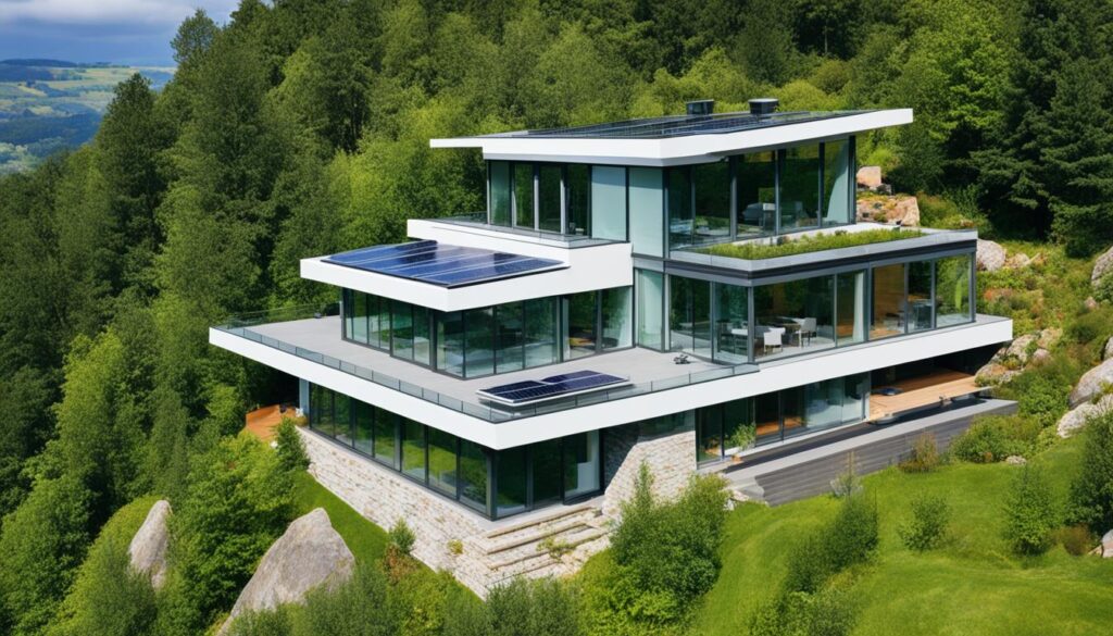 sustainable construction with low-impact glass