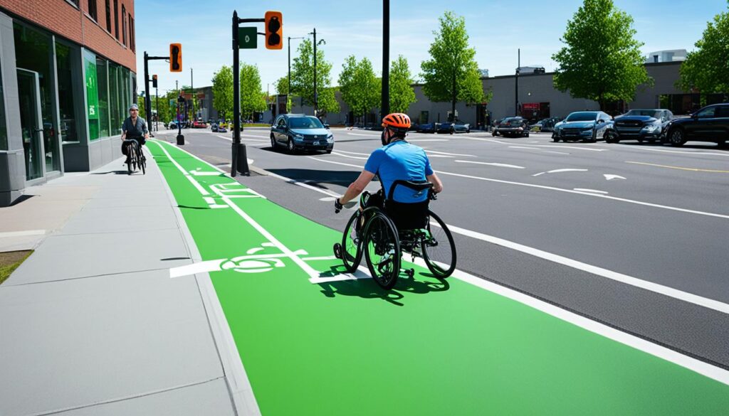 Accessibility Impact in Green Lane Design