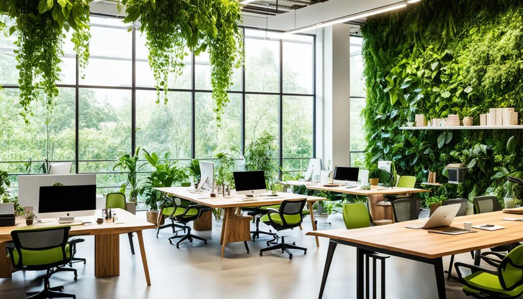 Active Sustainable Design for a Greener Workspace