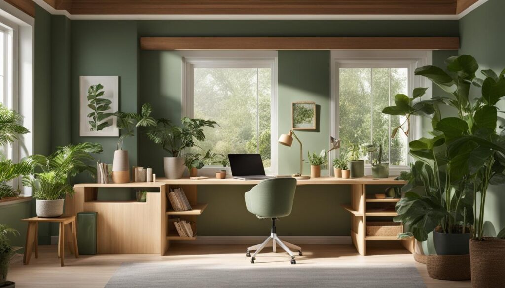 Custom Eco-Friendly Home Office