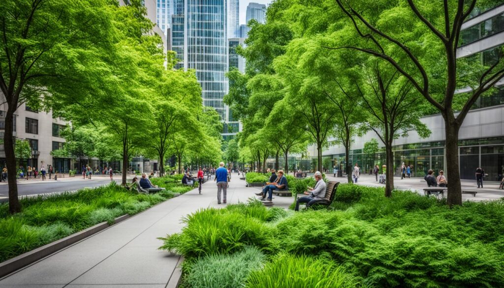 Green Spaces in Urban Areas
