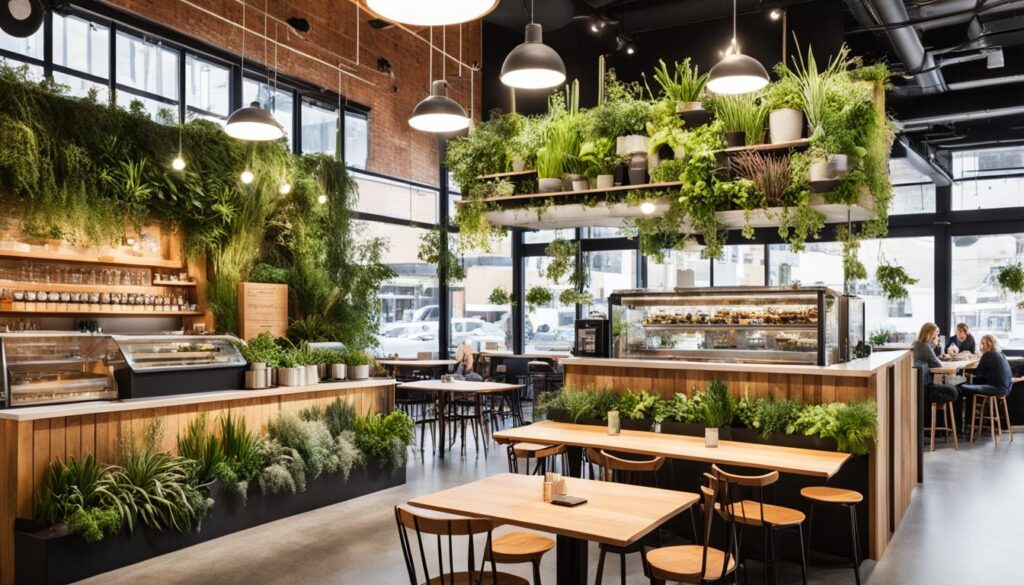 Melbourne Cafés, Sustainable Design, Influence
