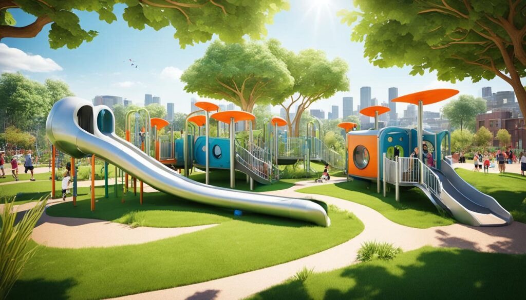 Playground Design for a Greener Future