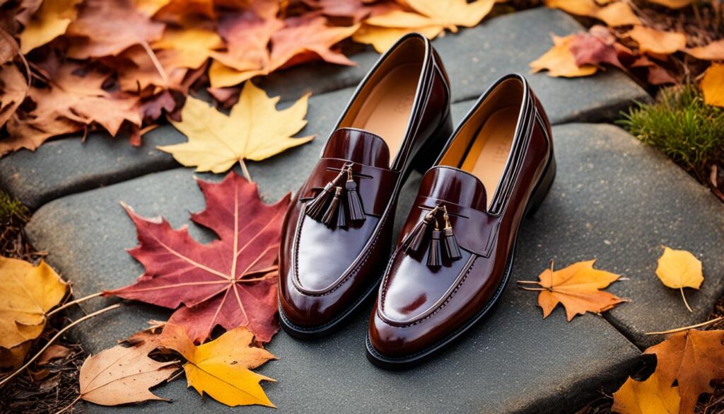 Sustainable Autumn Outfits: Tosh Tassel Loafers