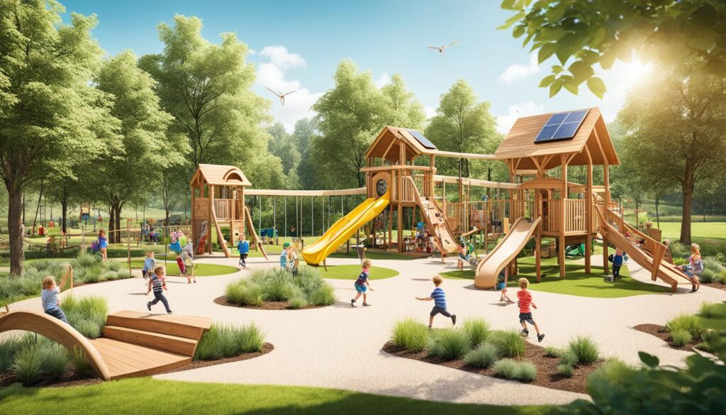 Sustainable Playgrounds, Eco-Friendly Recreation Design