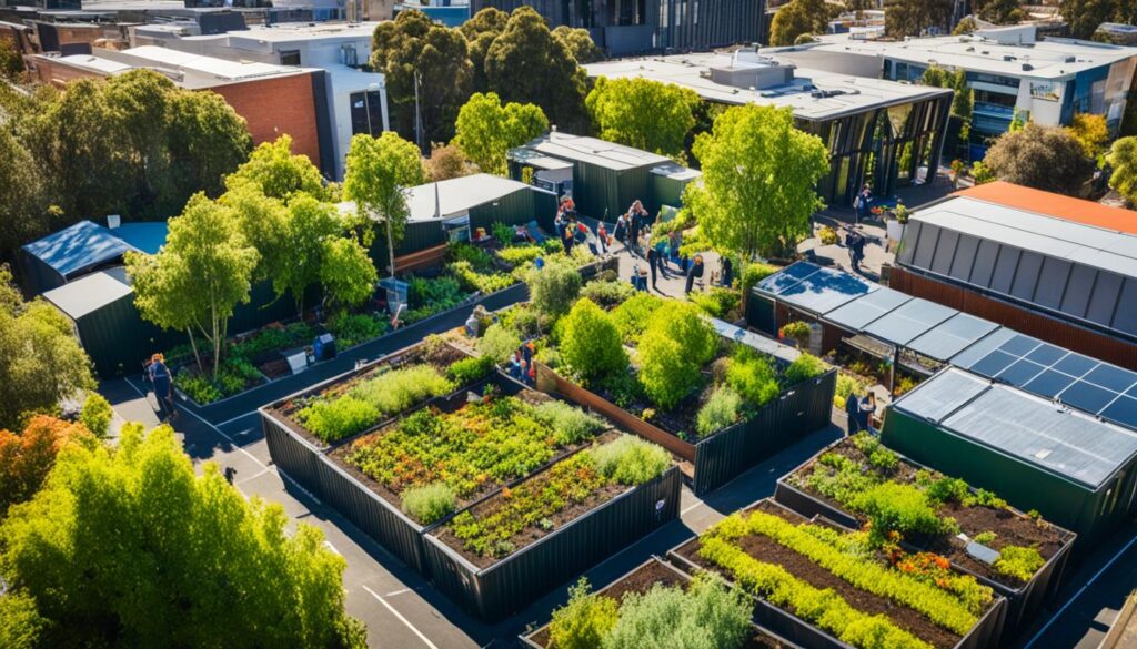 urban composting Melbourne