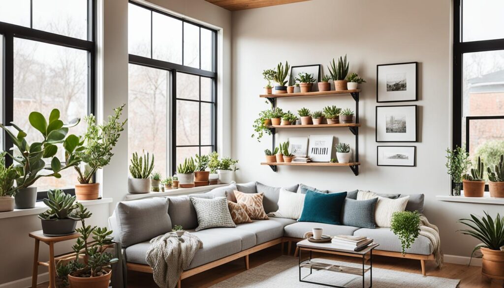Indoor plants for small apartment spaces