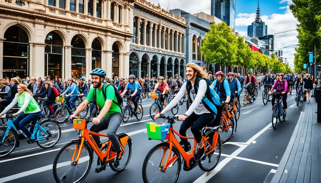 Bike-Sharing Programs, Melbourne, Encouraging, Eco-Friendly Commutes