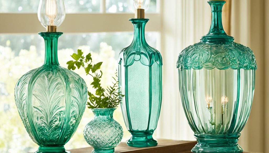 Use of Recycled Glass, Victorian Interior Decor