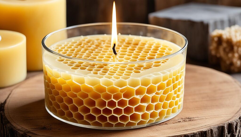 handcrafted beeswax candles