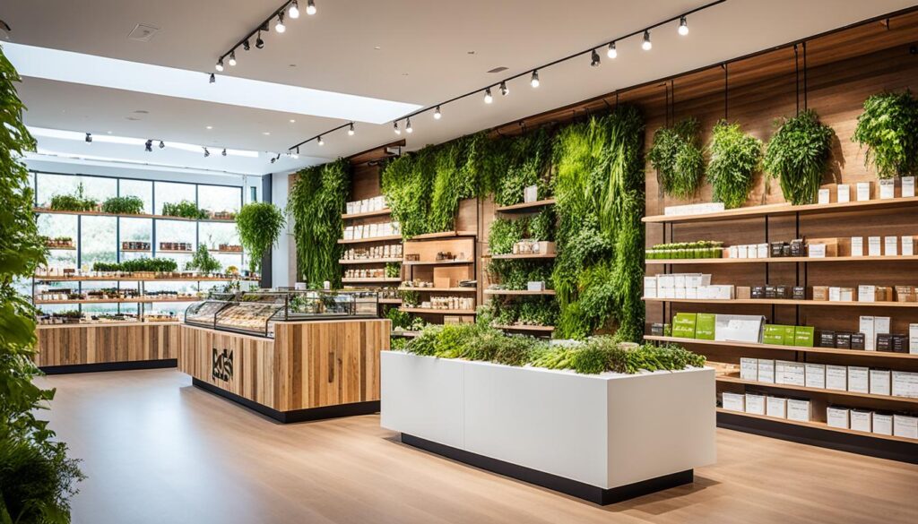 sustainable shopfitting