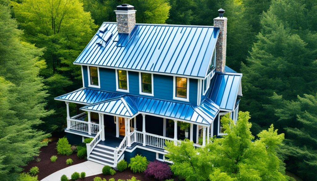 Upcycled Metal Roofing, Sustainable Solution, Victorian Homes