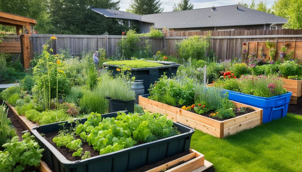 sustainable backyard farming