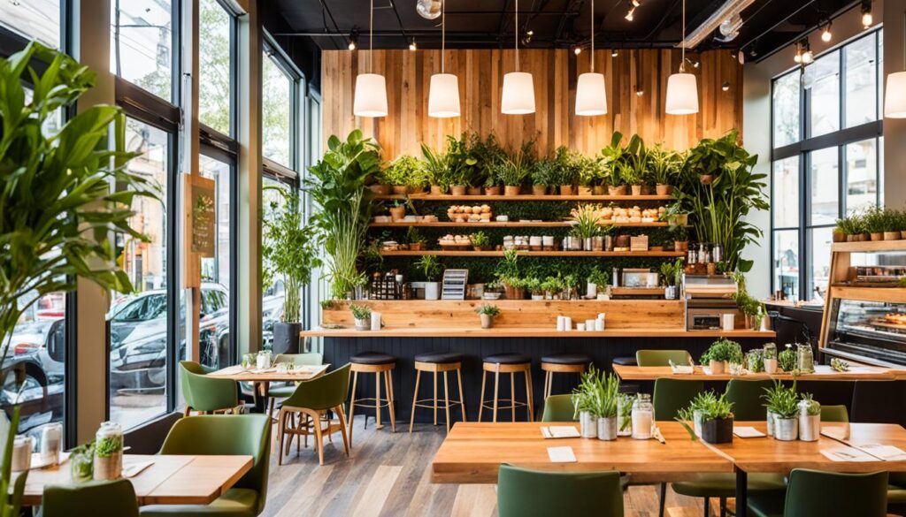 Green Interior Design, Hospitality, Melbourne Cafés