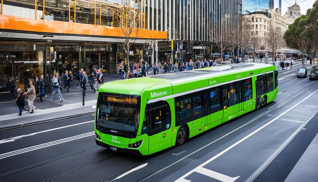 Public Transportation, Energy Efficiency, Melbourne