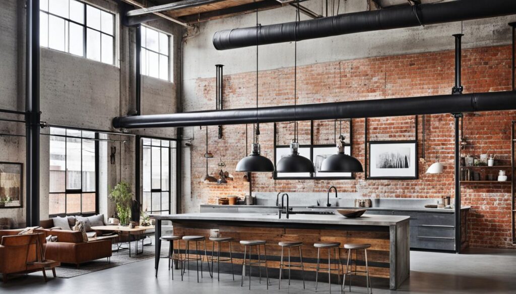 Reclaimed Industrial Materials, Loft Design, Melbourne